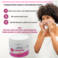 PRECIOUSGLOW SKIN Best Tea Tree Anti Acne Treatmenty Moisturizing Whitening Facial mask for Face Skin