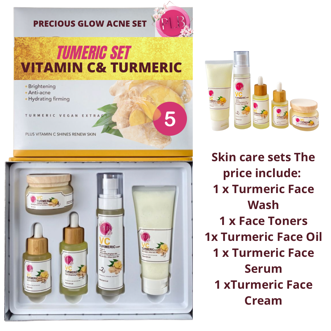 PRECIOUS GLOW ORGANIC ACNE SKINCARE SET
